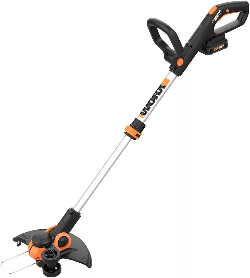 Worx WG163 GT 3.0 20V PowerShare 12" Cordless String Trimmer & Edger (2 Batteries & Charger Included)